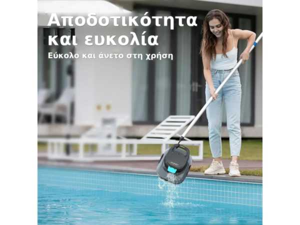 Ασύρματο ρομπότ για πισίνες με λάινερ Aiper Scuba SE – μαύρο – Αποδοτικότητα, και ευκολία
