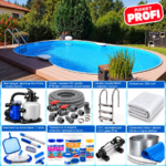 Басейн осморка 5,25×3,20 м – съдържание на пакет PROFI