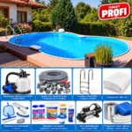 Басейн осморка 6,25×3,60 м – съдържание на пакет PROFI