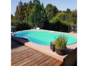 Басейн осморка Poolsana 5,25×3,20 м с пясъчна облицовка