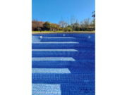 Стъпала на басейн с армиран линер Cefil Passion Mosaic 3D Mediterráneo