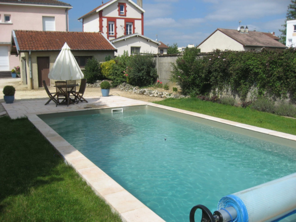 Gartenpool mit armierter Poolfolie Cefil Classic Olive