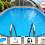 Бассейн IBIZA 5 DL 12,00 × 6,00 × 1,50 м – пакет ECONOMY