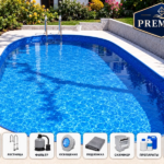 Бассейн IBIZA 2 DL 7,00 × 3,50 × 1,50 м – пакет PREMIUM