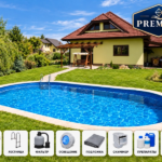 Бассейн IBIZA 3 DL 8,00 × 4,16 × 1,50 м – пакет PREMIUM