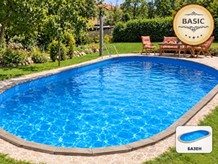 Базен IBIZA 4 DL 10,00 × 4,16 × 1,50 м – пакет BASIC