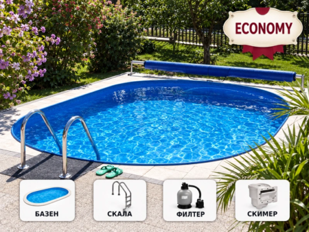 Базен IBIZA 0 DL 5,25 × 3,20 × 1,50 м – пакет ECONOMY