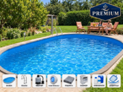 Базен IBIZA 4 DL 10,00 × 4,16 × 1,50 м – пакет PREMIUM