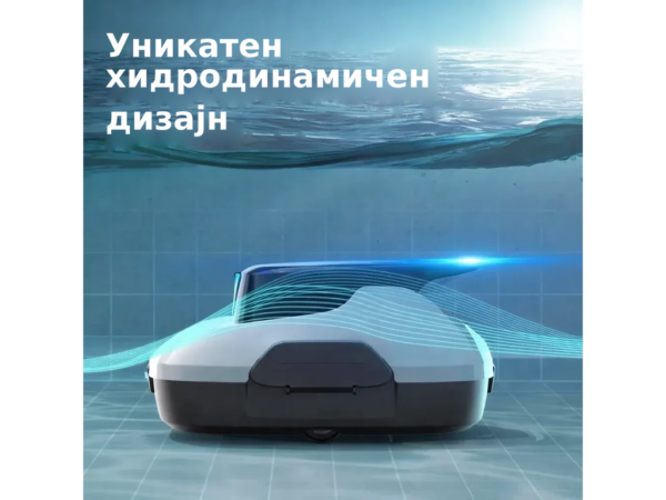 Безжичен робот за базени со лајнер Aiper Scuba SE – бел – Уникатен, хидродинамичен