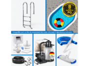 Conținutul pachetului PURE pentru piscina ovală MTH
