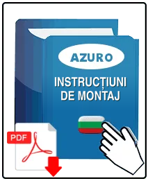 Бутон за изтегляне на PDF с инструкции за монтаж на български език за термопомпа Azuro