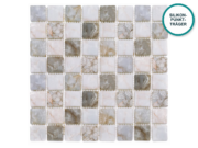 Glaskeramik-Mosaik mit Dekor Carrara – Mosaikbogen