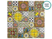 Glaskeramik-Mosaik mit Dekor Enna – Mosaikbogen