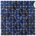 Glaskeramik-Puzzlemosaik Sporades – Mosaikbogen