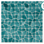 Glaskeramik-Puzzlemosaik Tahaa – Mosaikbogen