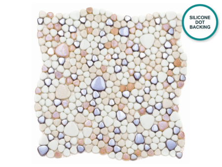 Glass-Ceramic Drops Mosaic Budelli – mosaic sheet