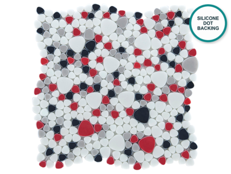 Glass-Ceramic Drops Mosaic Lipari – mosaic sheet