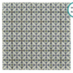 Glass-ceramic patterned mosaic Cáceres – mosaic sheet