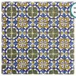 Glass-ceramic patterned mosaic Caltagirone – mosaic sheet