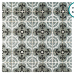 Glass-ceramic patterned mosaic Carcassonne – mosaic sheet