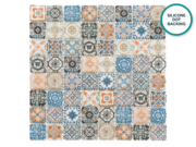 Glass-ceramic patterned mosaic Manises – mosaic sheet