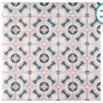 Glass-ceramic patterned mosaic Nîmes – mosaic sheet