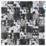 Glass-ceramic patterned mosaic Parma – mosaic sheet