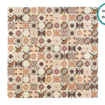 Glass-ceramic patterned mosaic Sciacca – mosaic sheet