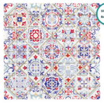 Glass-ceramic patterned mosaic Sevilla – mosaic sheet