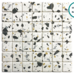Glass-ceramic patterned mosaic Udine – mosaic sheet