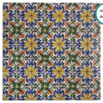 Glass-ceramic patterned mosaic Viseu – mosaic sheet
