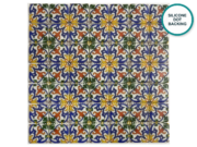 Glass-ceramic patterned mosaic Viseu – mosaic sheet