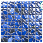 Glass-Ceramic Puzzle Mosaic Barbados – mosaic sheet