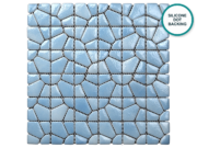Glass-Ceramic Puzzle Mosaic Comino – mosaic sheet