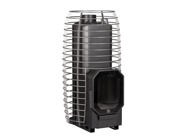 Печка HUUM Hive Flow Mini без камъни – горивна камера и решетка
