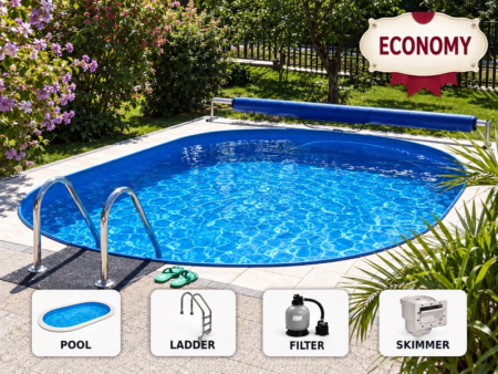 IBIZA 0 DL Pool 5.25 × 3.20 × 1.50 m – ECONOMY package