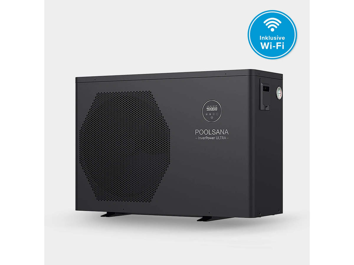 Инверторна термопомпа Poolsana InverPOWER ULTRA 12 kW – общ изглед Инверторна термопомпа Poolsana InverPOWER ULTRA 12 kW – общ изглед