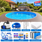 Кръгъл басейн 4,50 м – съдържание на пакет PURE