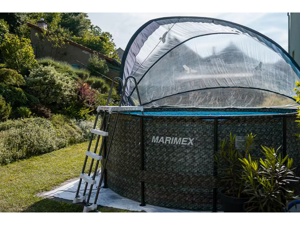 Купол за басейн Pool House Control в градина