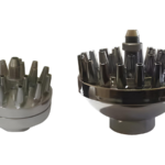 Three-stage Volcano nozzles made of brass Atlas Pool