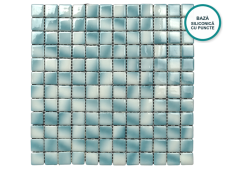 Mix de sticlă ceramică Cala Macarella – foaie de mozaic