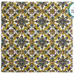 Mozaic din sticlă ceramică cu model Deruta – foaie de mozaic