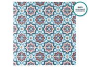 Mozaic din sticlă ceramică cu model Mértola – foaie de mozaic