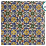 Mozaic din sticlă ceramică cu model Viseu – foaie de mozaic