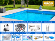 Ορθογώνια πισίνα από φελιζόλ Poolsana Linea 1 DL 5×3 m – πακέτο PROFI High Level