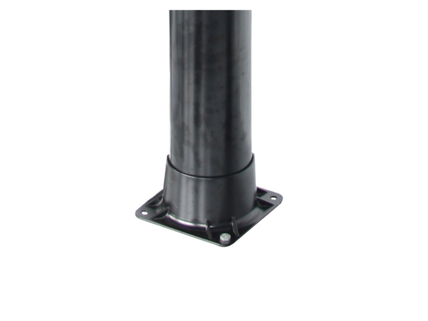Base with screw holes of the DUO 40 l solar shower