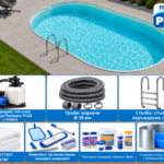Овален басейн Atlantic 1 DL 5,25×3,20 м – пакет PURE