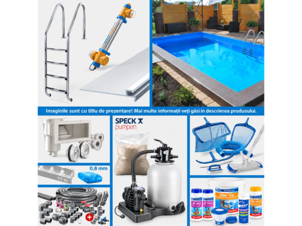 Pachet PROFI – echipamente pentru piscină din polistiren (EPS) Poolsana