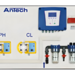 Automatic pH and ORP control system ANT02-750E with two LARA A pumps