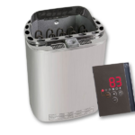 Combi 9 kW sauna heater with external control